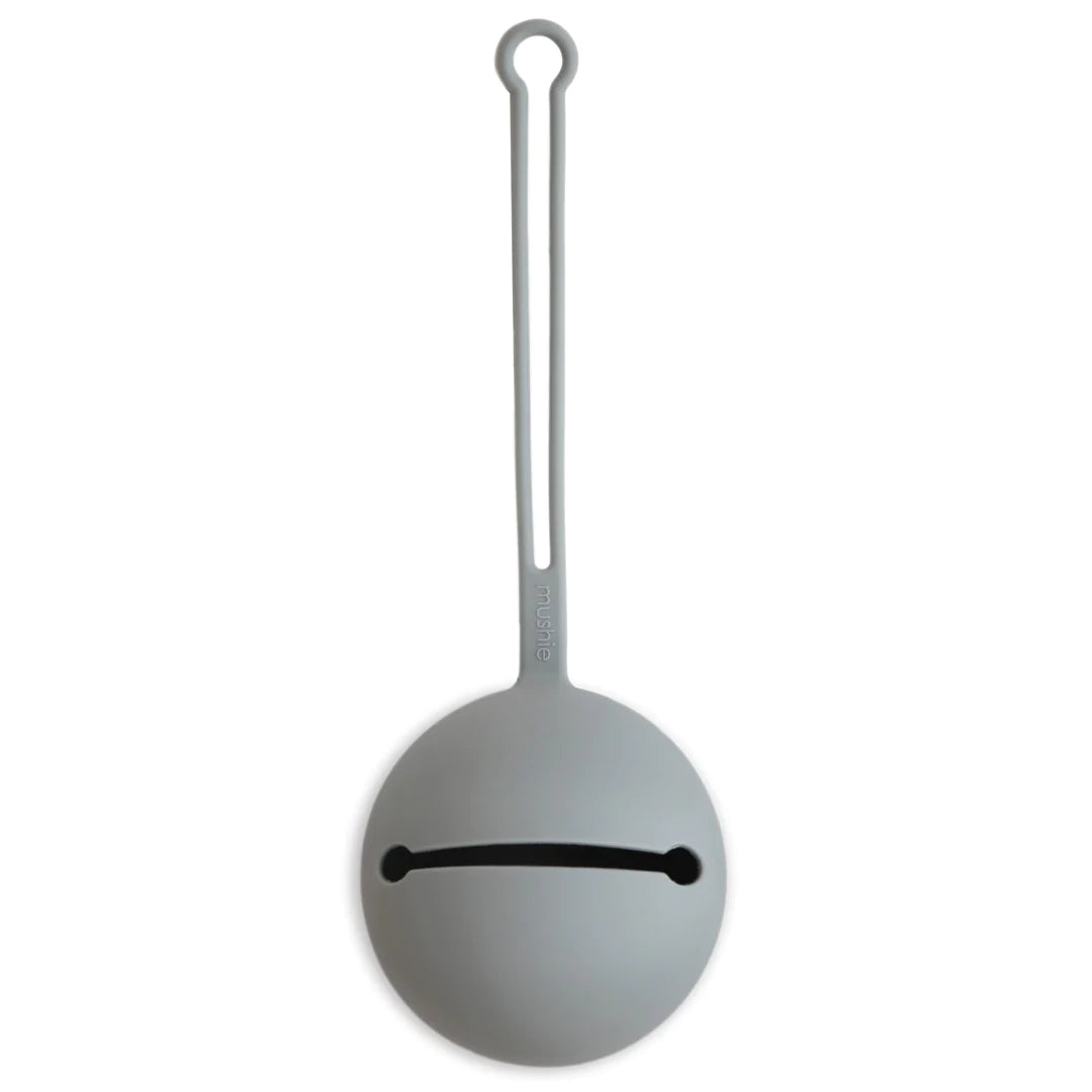 Mushie case for Stone pacifier