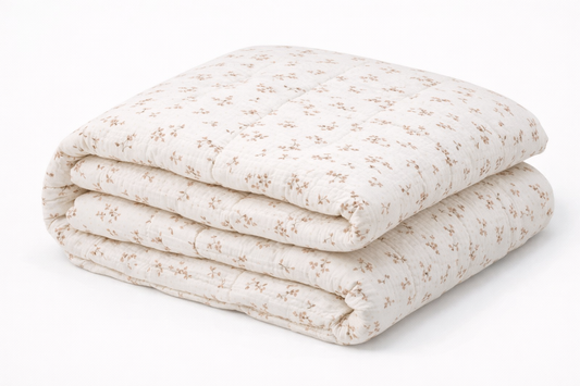 שמיכת פוך למיטת תינוק מבד טטרה 100% כותנה