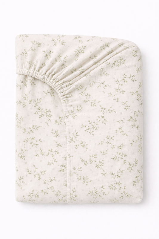 סדין למיטת תינוק/ עריסה מבד טטרה 100% כותנה