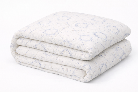 שמיכת פוך למיטת תינוק מבד טטרה 100% כותנה