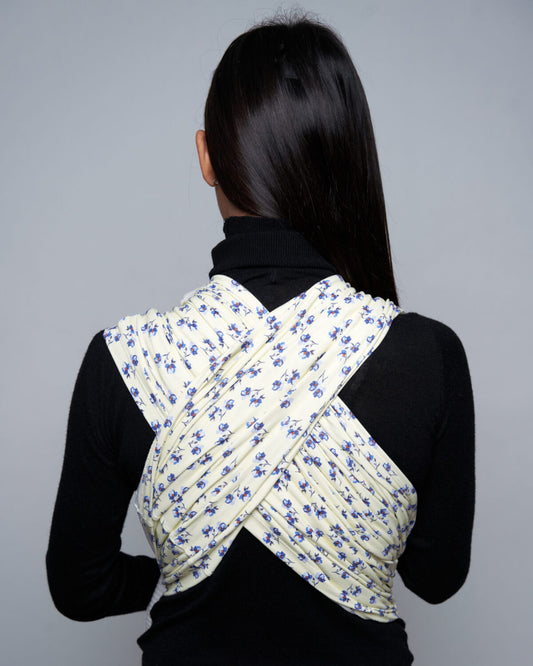 מנשא בד Lamer X Blue Blossom