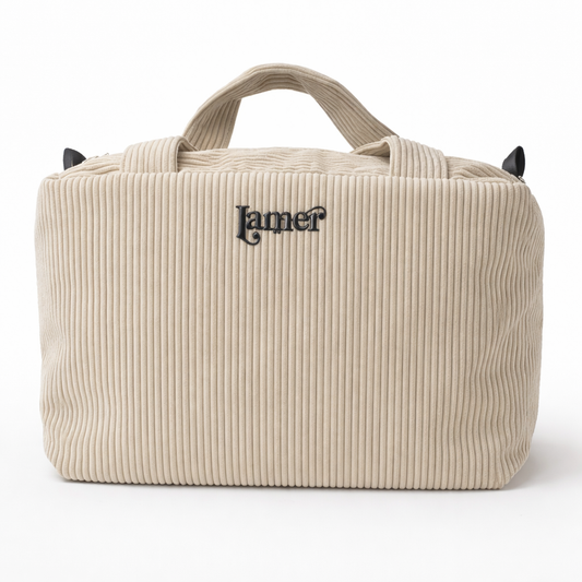 Corduroy trolley bag