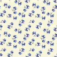 מנשא לתינוק Lamer X Blue Flower- TX COLLAB